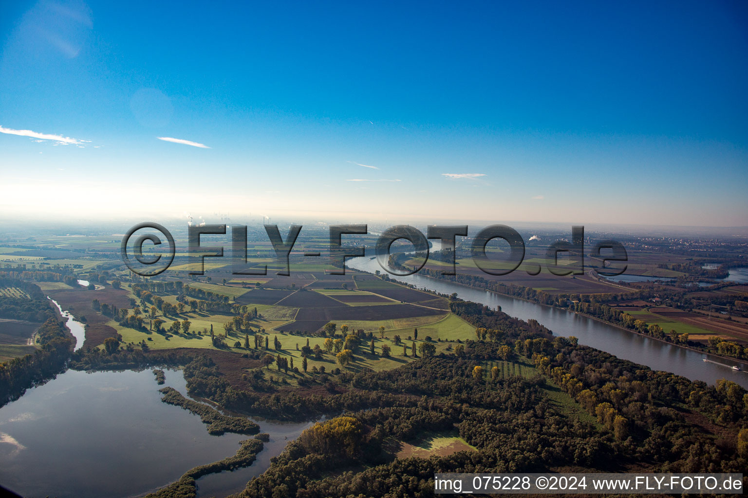 Bird's eye view of Rosengarten in the state Hesse, Germany