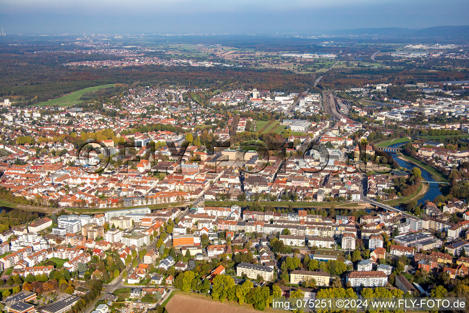 Center in Rastatt in the state Baden-Wuerttemberg, Germany