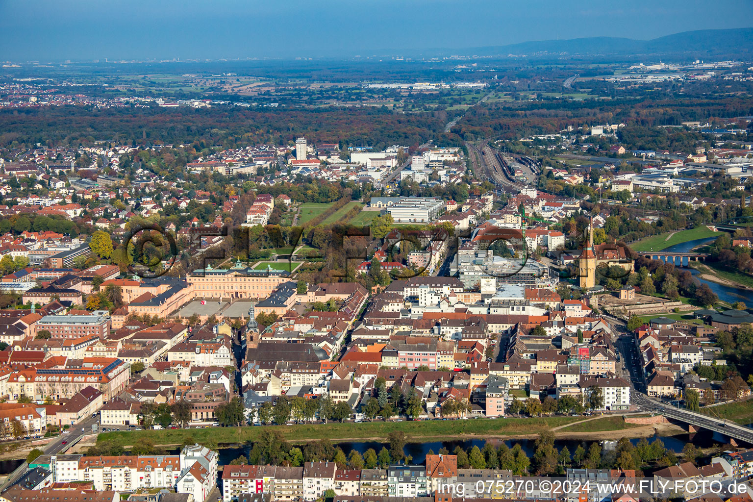 Poststr in Rastatt in the state Baden-Wuerttemberg, Germany