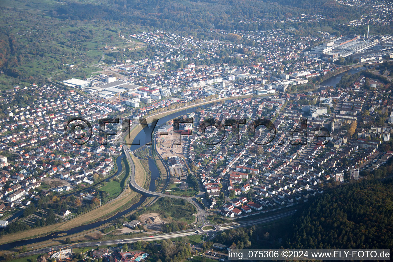 Gaggenau in the state Baden-Wuerttemberg, Germany