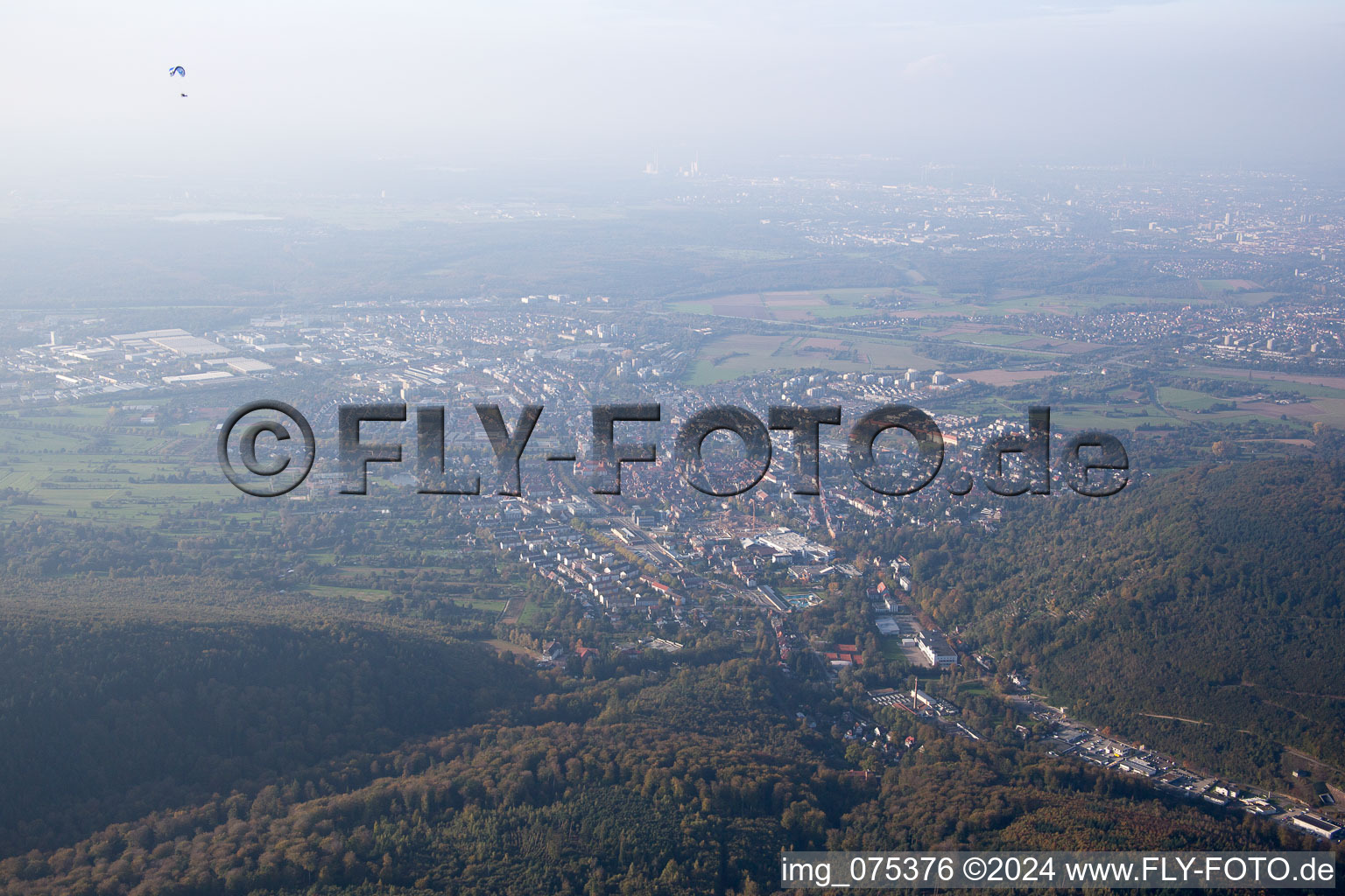 Alb Valley in Ettlingen in the state Baden-Wuerttemberg, Germany