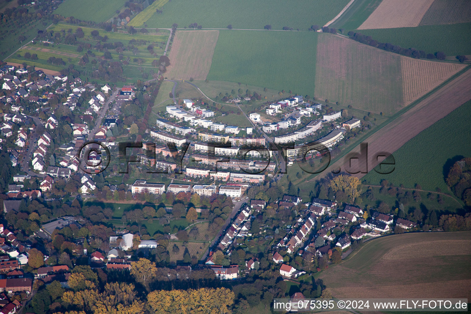 District Grünwettersbach in Karlsruhe in the state Baden-Wuerttemberg, Germany