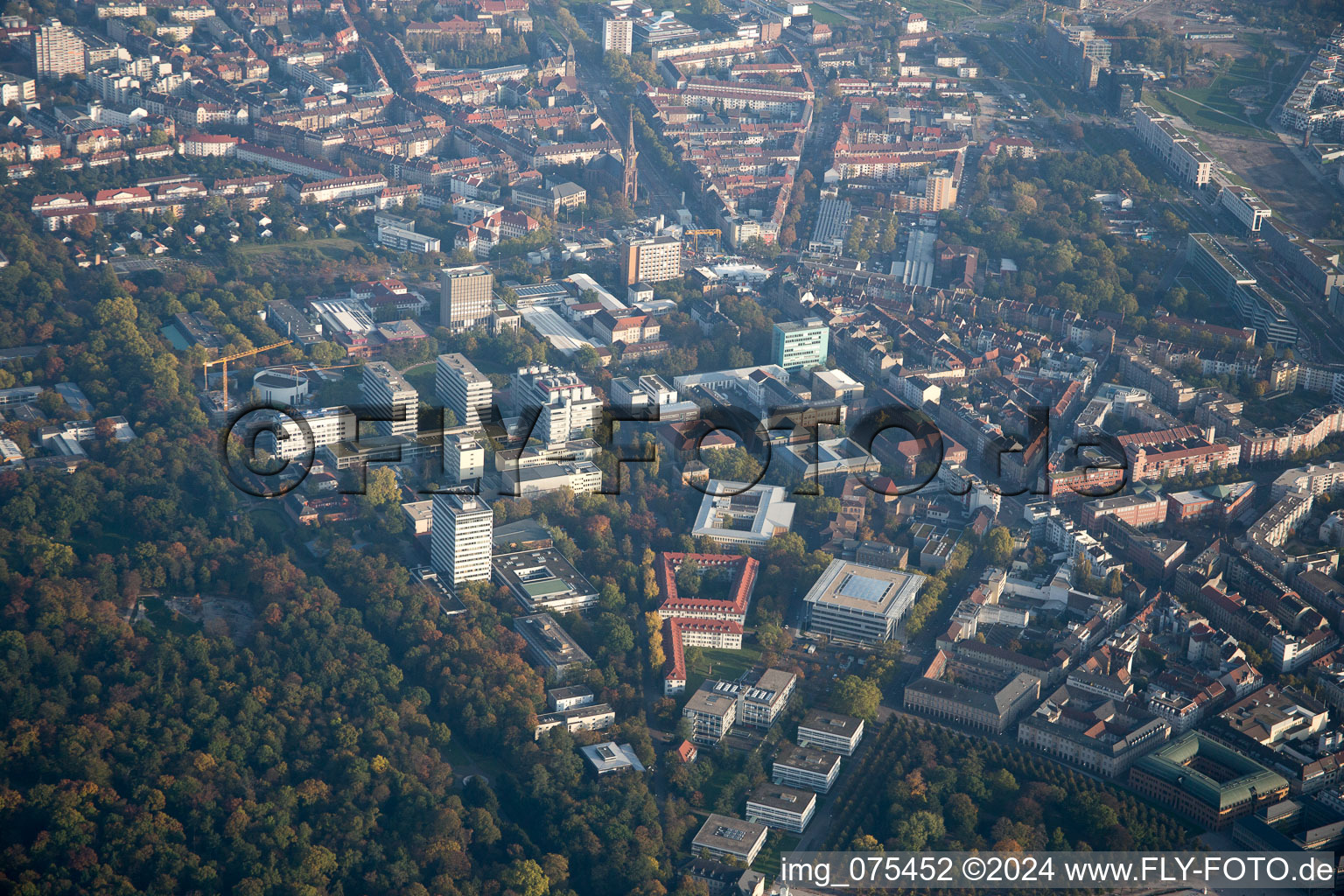 KIT Engesserstr in the district Innenstadt-Ost in Karlsruhe in the state Baden-Wuerttemberg, Germany