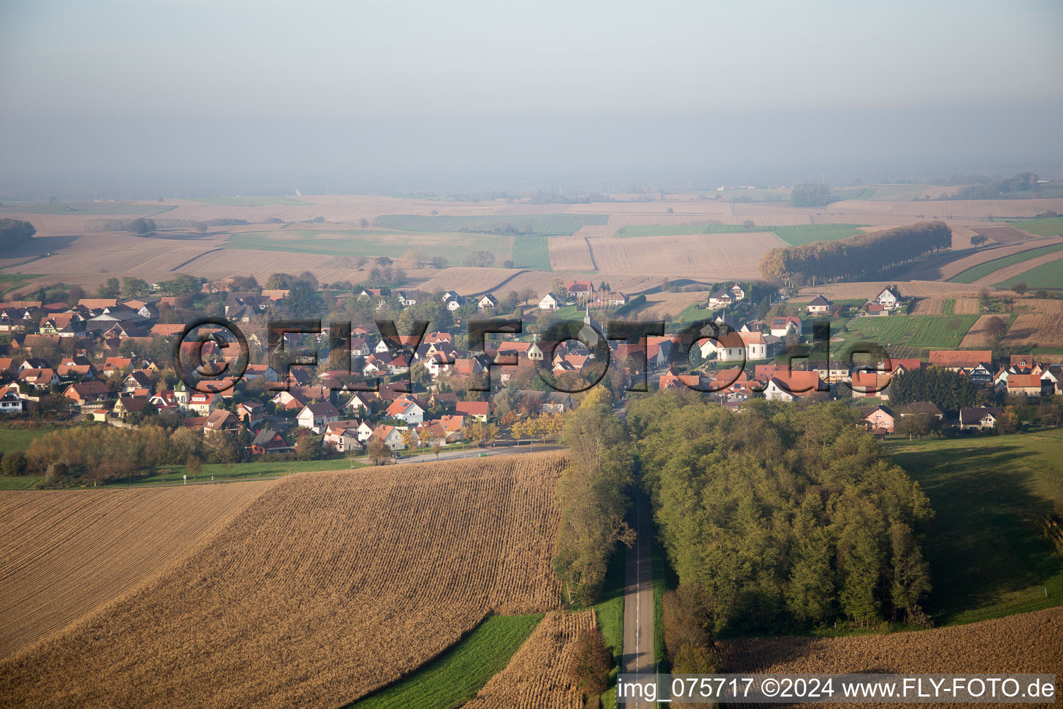 Wintzenbach in the state Bas-Rhin, France