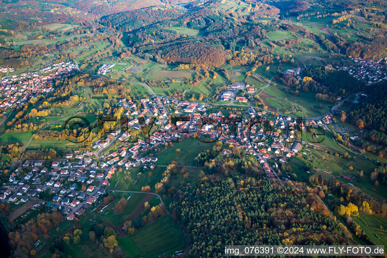 District Gossersweiler in Gossersweiler-Stein in the state Rhineland-Palatinate, Germany