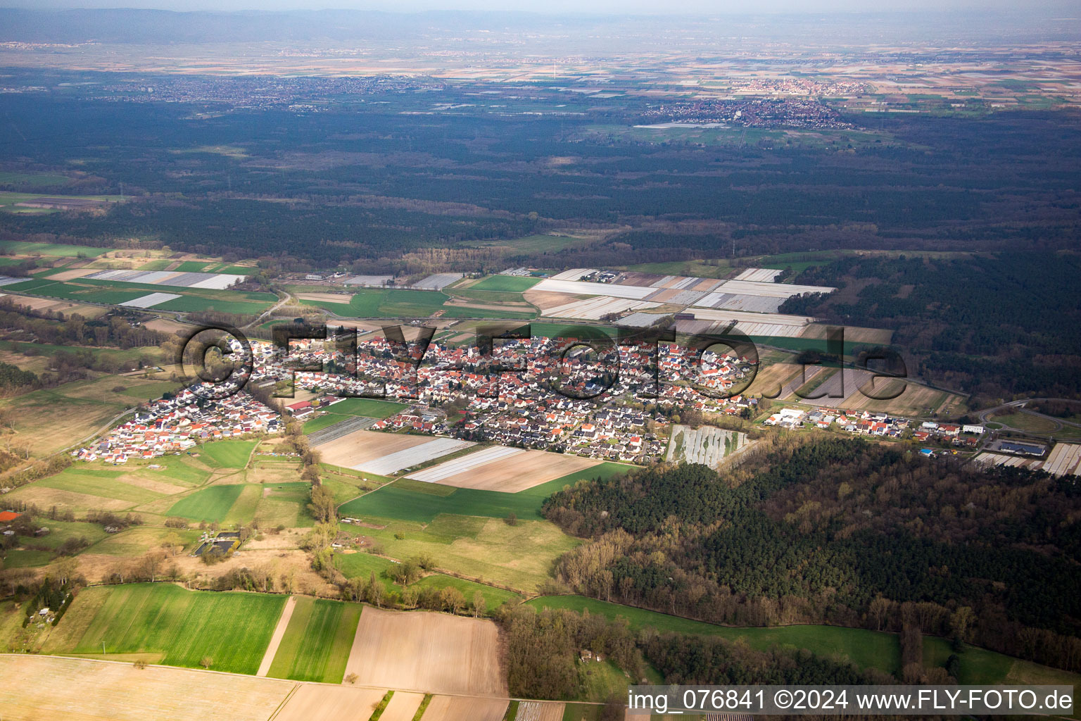 Hanhofen in the state Rhineland-Palatinate, Germany