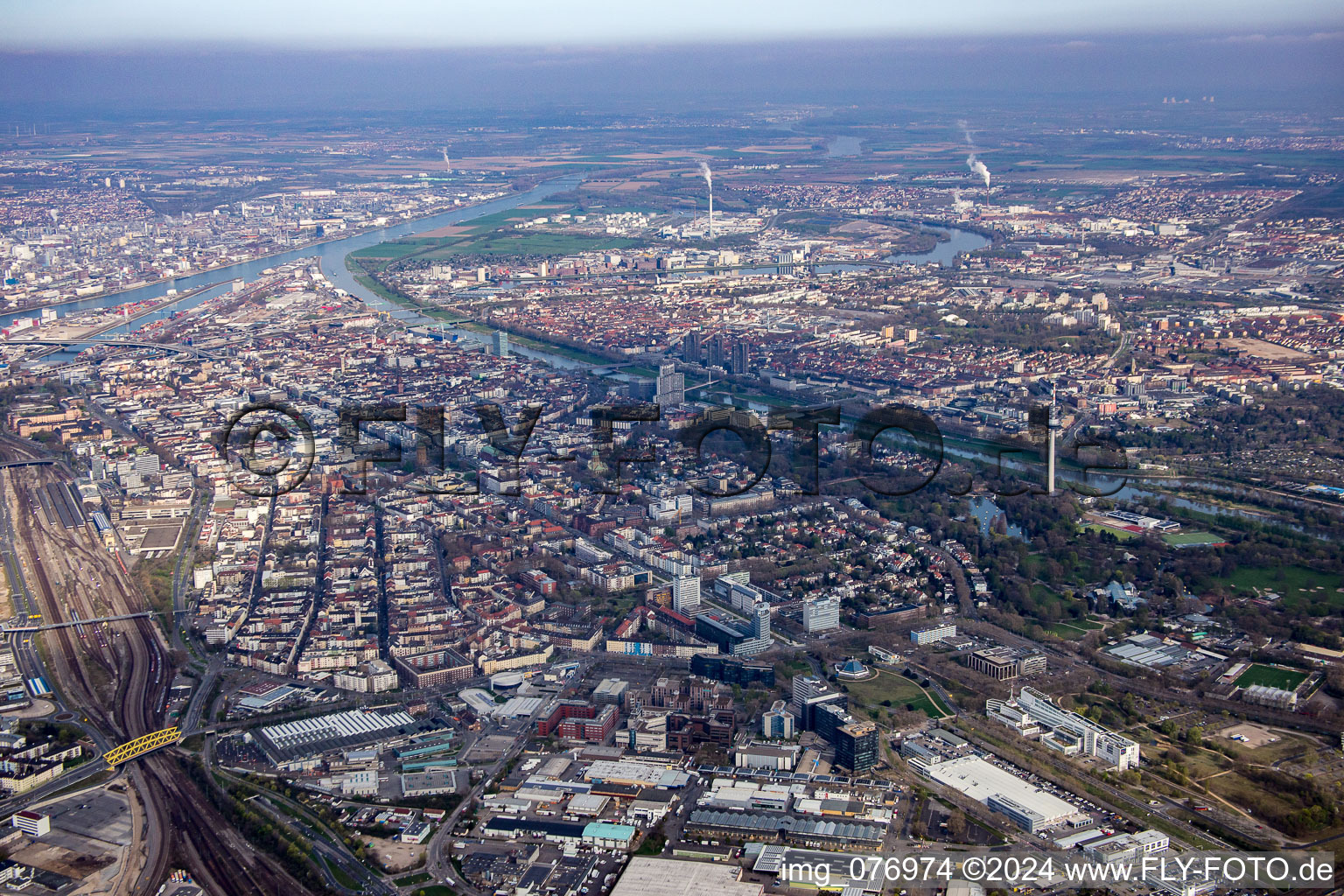 District Schwetzingerstadt in Mannheim in the state Baden-Wuerttemberg, Germany