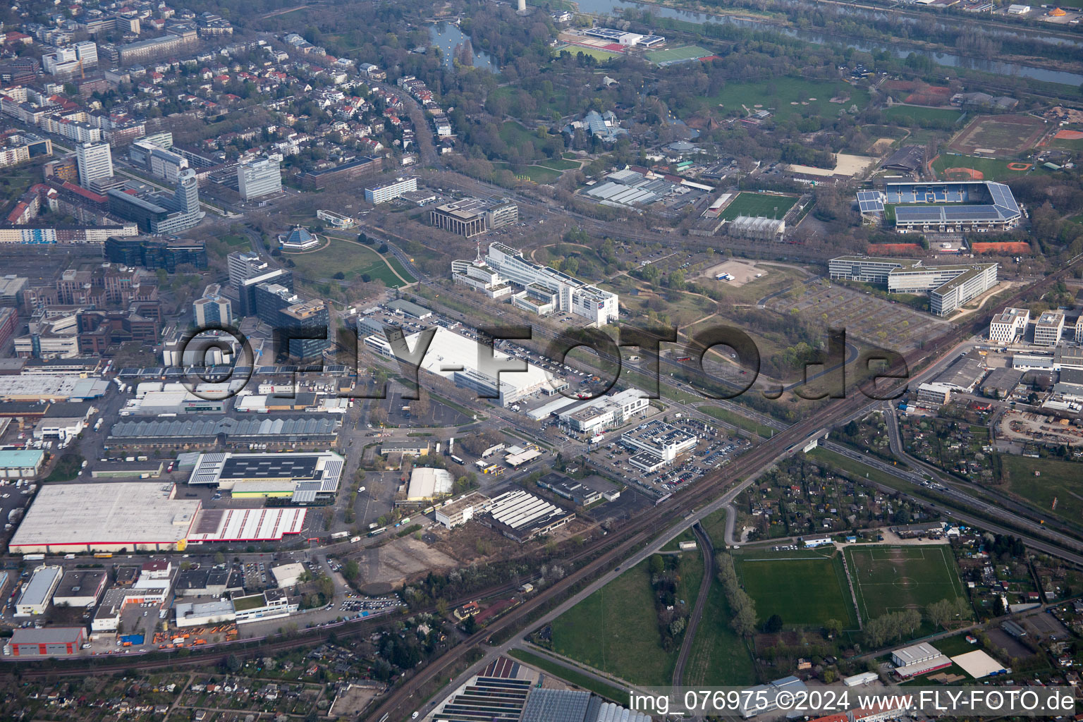 Technoseum on Wilhem-Varnholt-Allee in the district Oststadt in Mannheim in the state Baden-Wuerttemberg, Germany