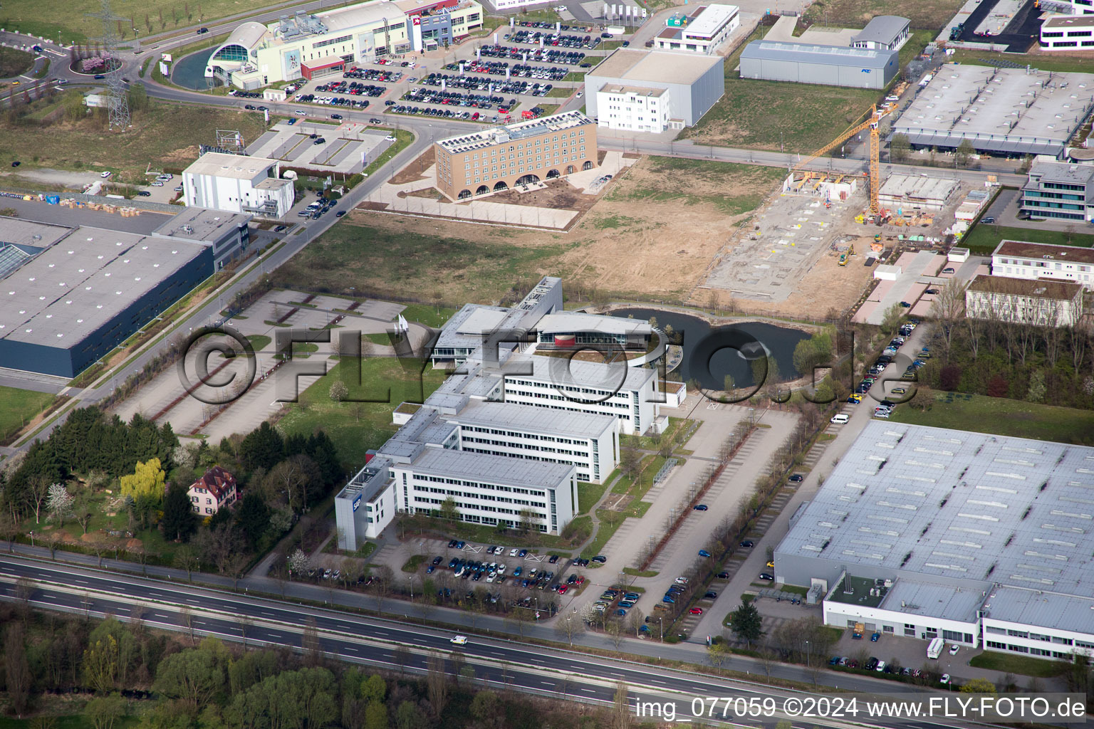 Office building der SAP in Bensheim in the state Hesse