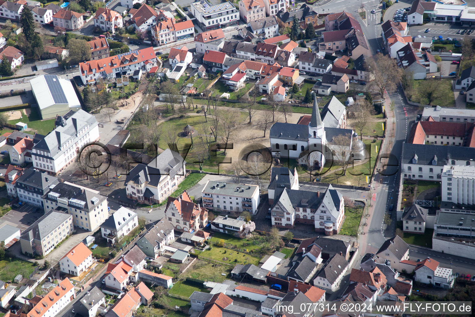 Churches building the chapel Gnadenkapelle Dieburg in Dieburg in the state Hesse