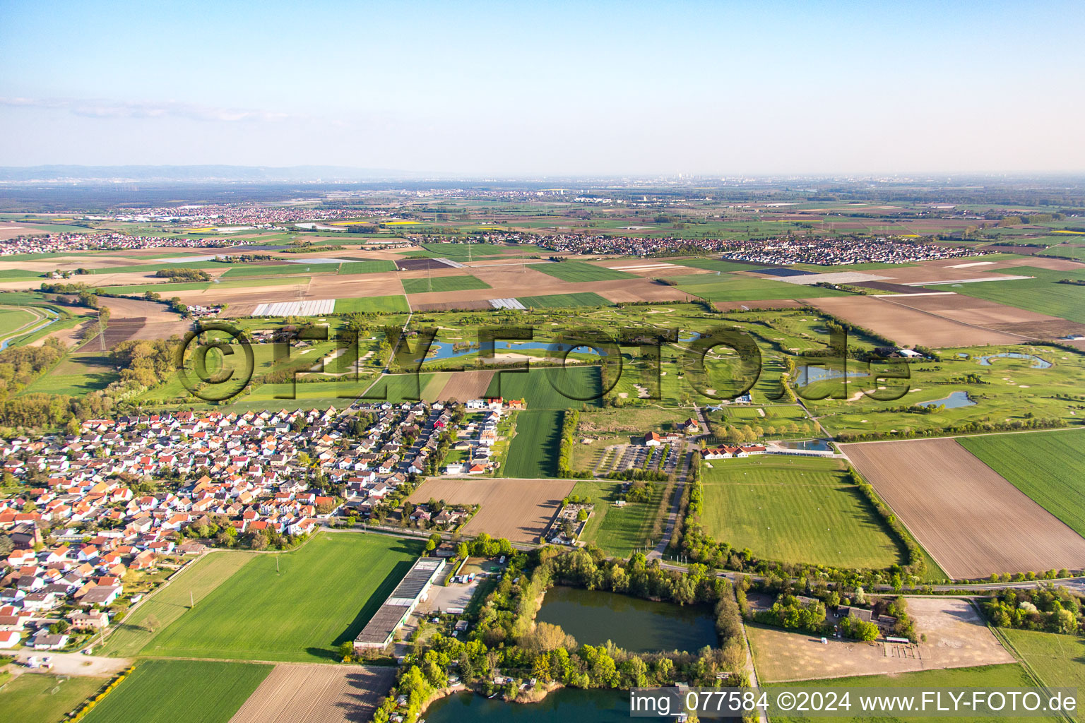 District Nordheim in Biblis in the state Hesse, Germany