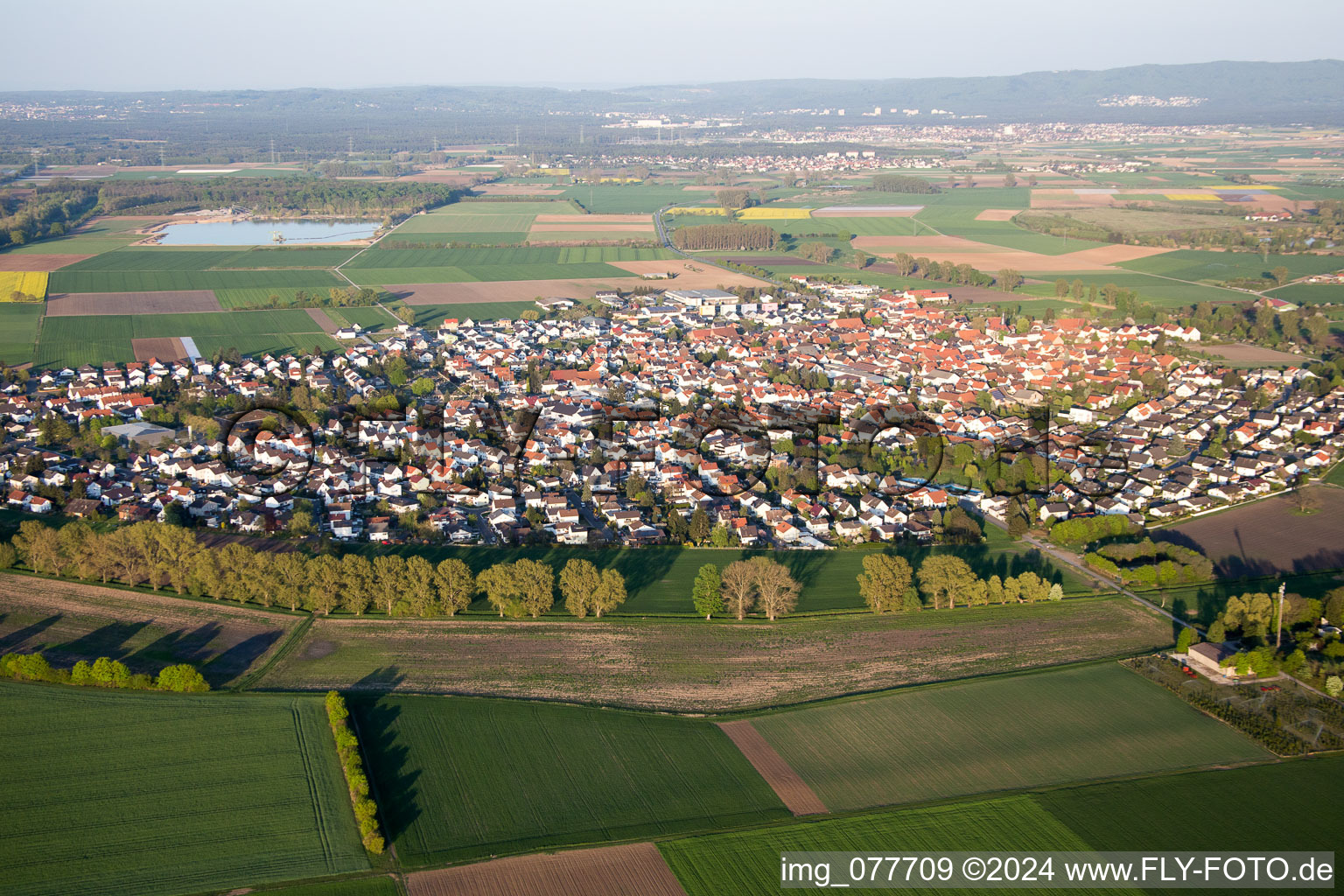 Crumstadt in Riedstadt in the state Hesse, Germany