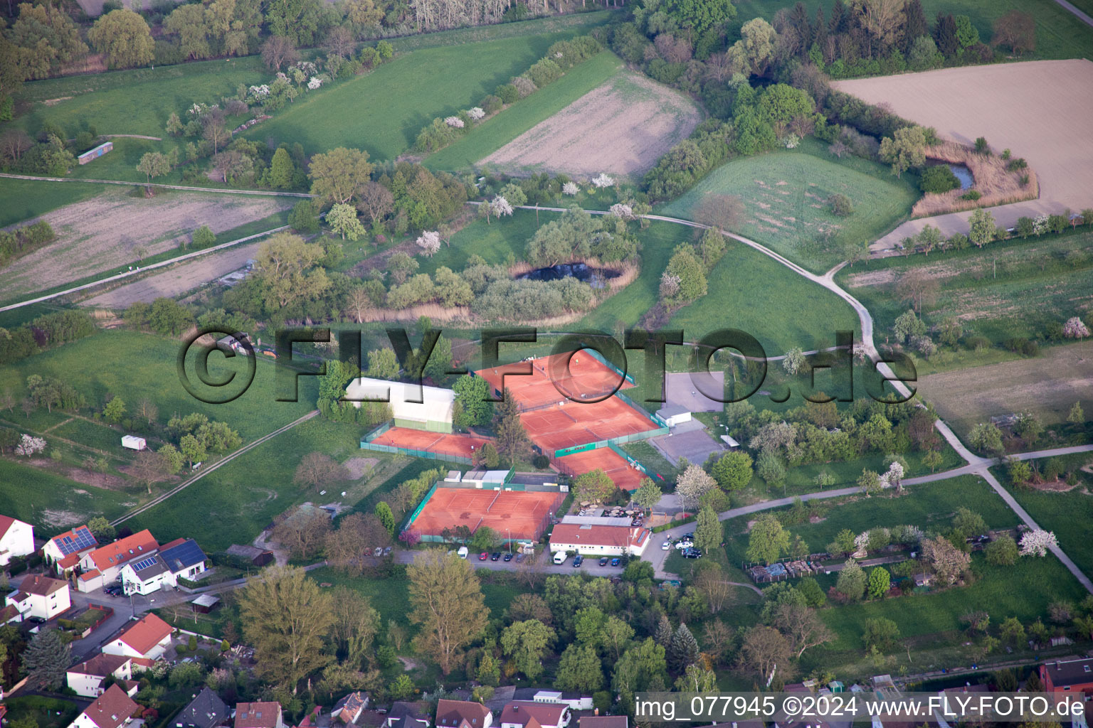 District Maximiliansau in Wörth am Rhein in the state Rhineland-Palatinate, Germany