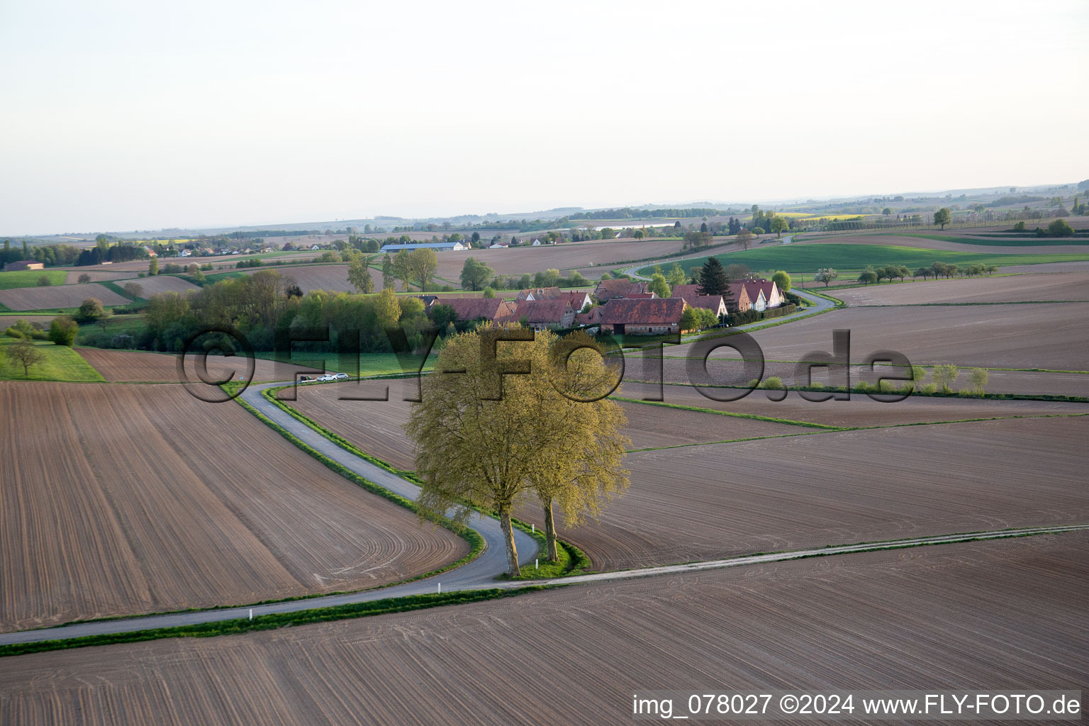 Frohnackerhof in Schleithal in the state Bas-Rhin, France