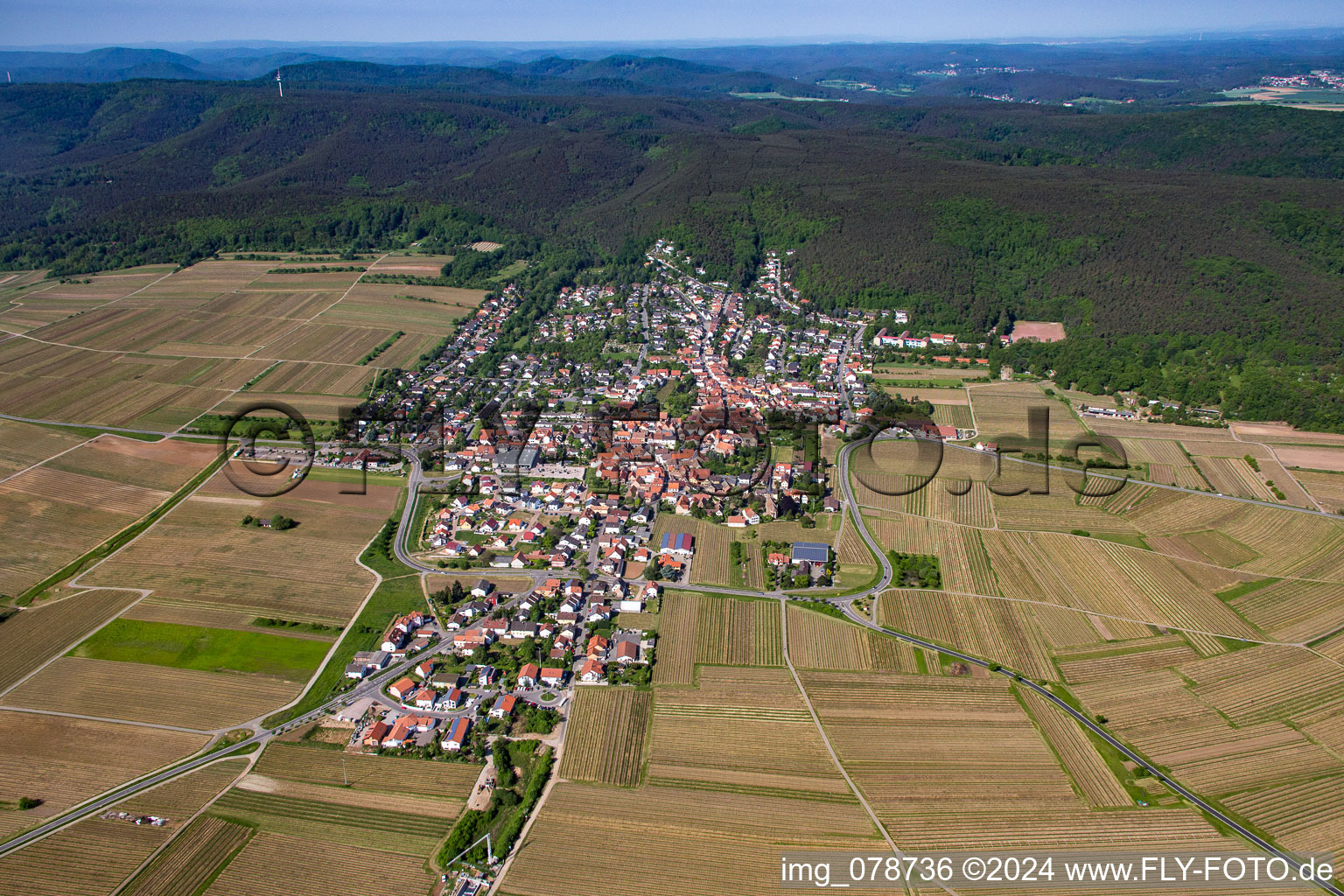 Weisenheim am Berg in the state Rhineland-Palatinate, Germany