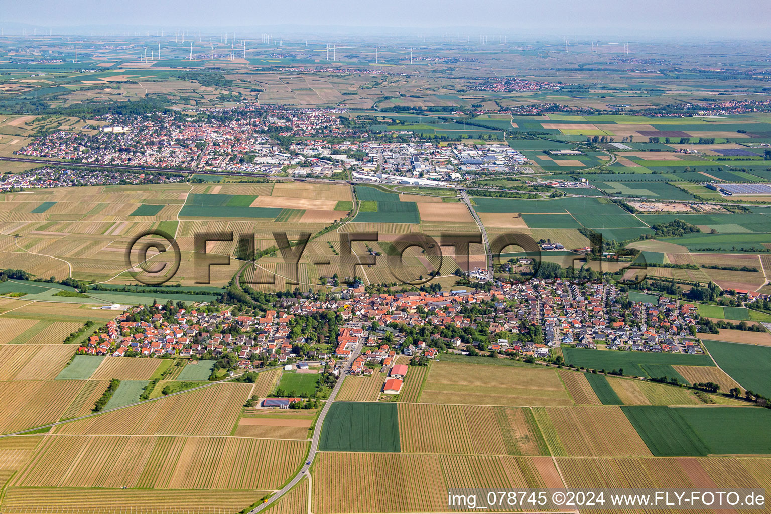 Kirchheim an der Weinstraße in the state Rhineland-Palatinate, Germany