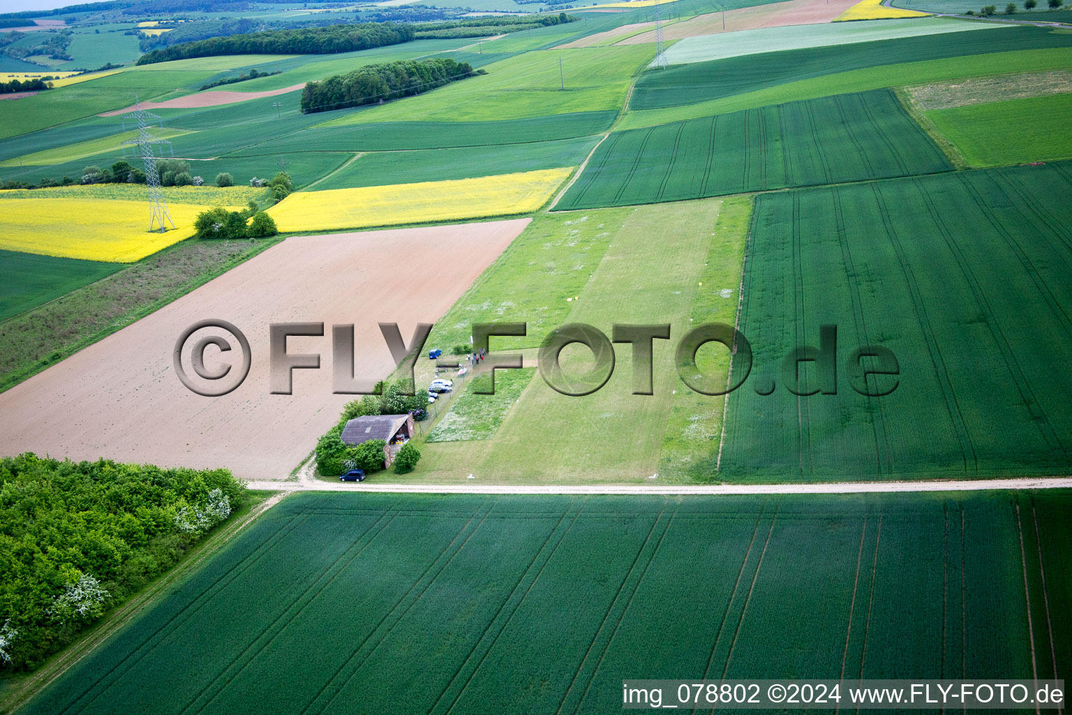 Gänheim in the state Bavaria, Germany