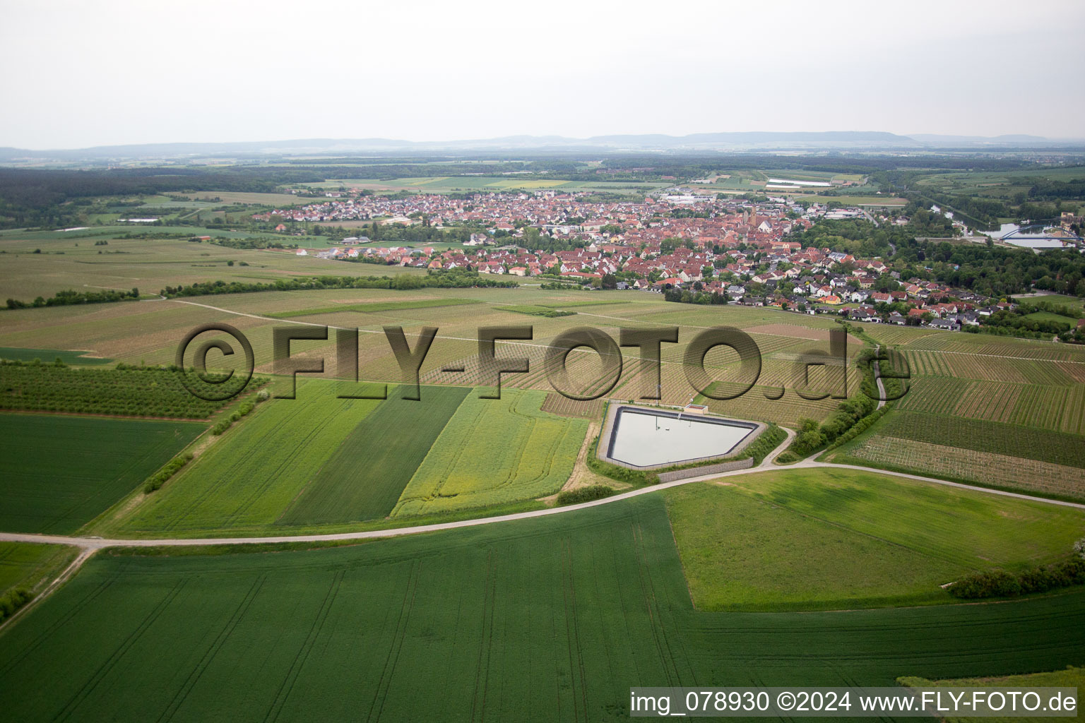 Gaibach in the state Bavaria, Germany