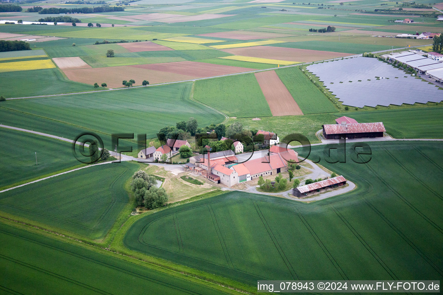 Kolitzheim in the state Bavaria, Germany