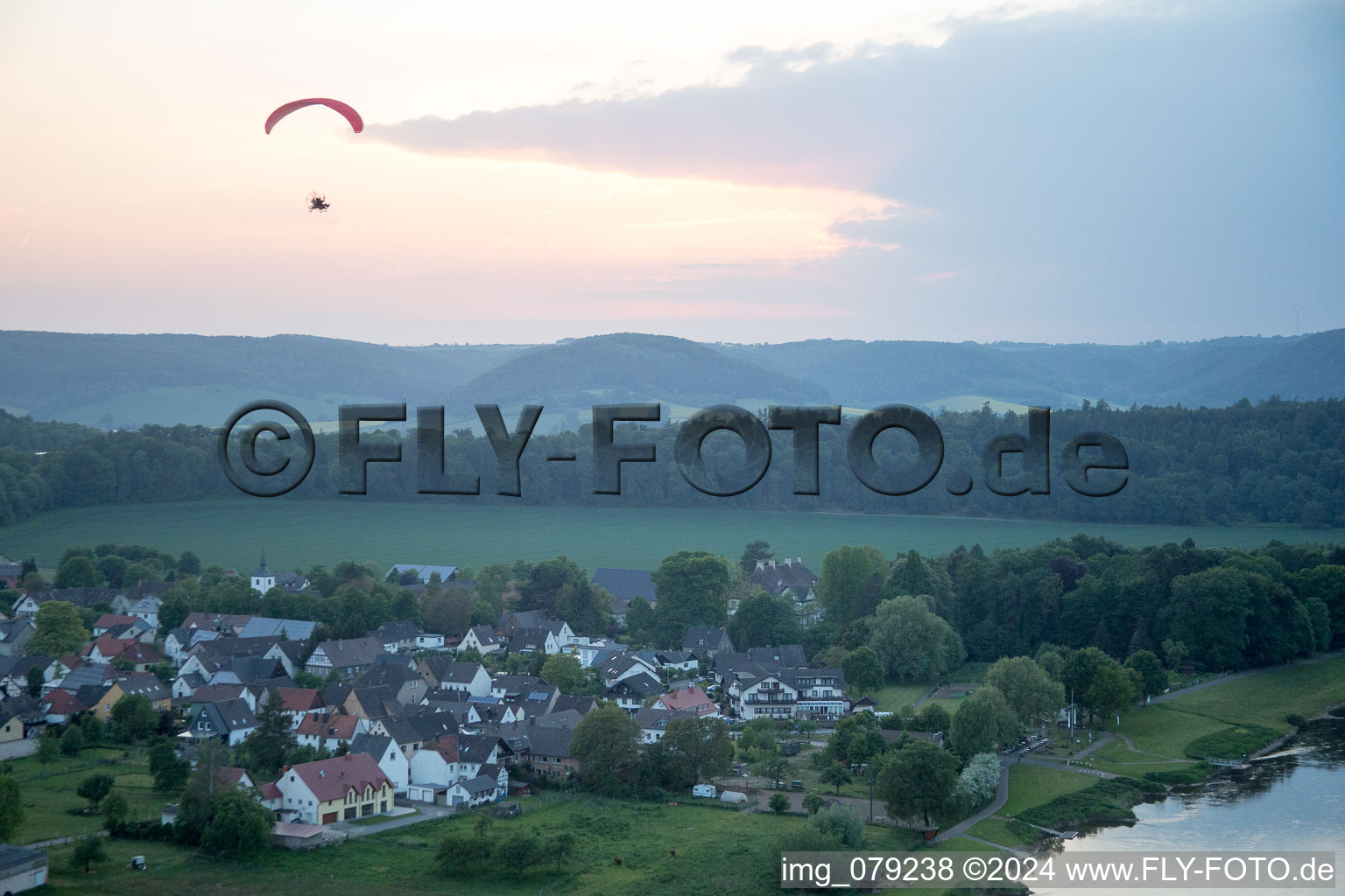 Wehrden in the state North Rhine-Westphalia, Germany