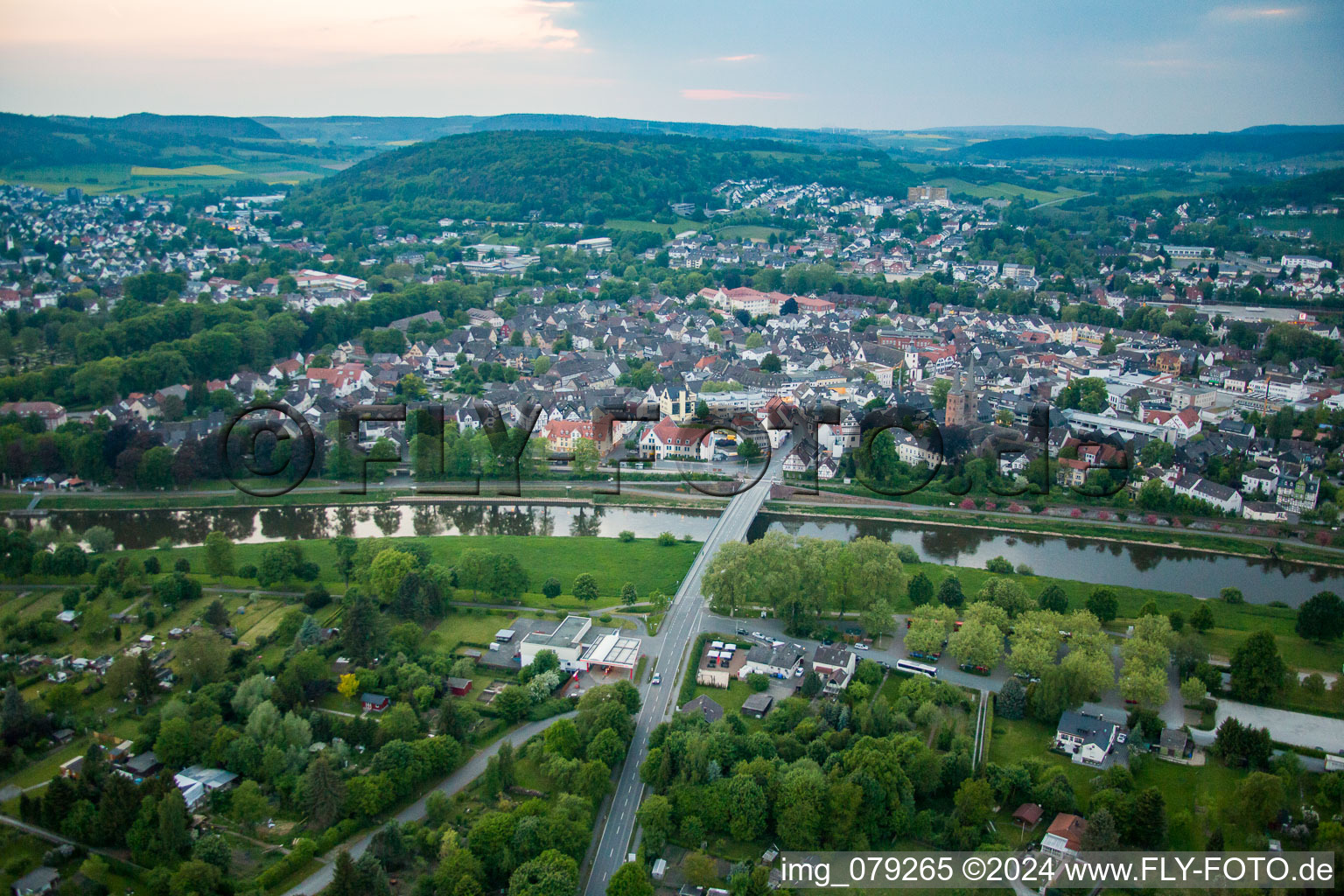 Höxter in the state North Rhine-Westphalia, Germany