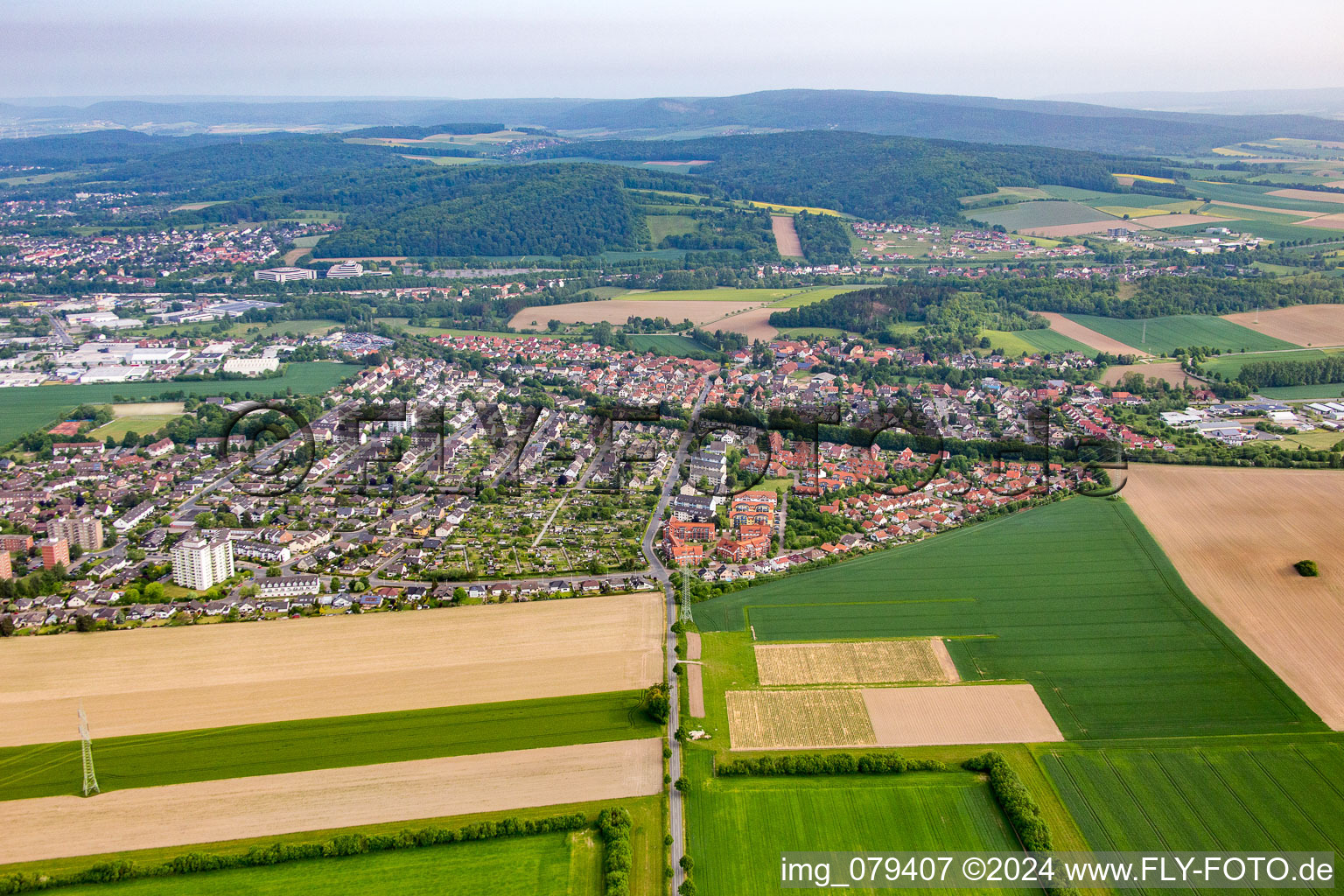 District Afferde in Hameln in the state Lower Saxony, Germany