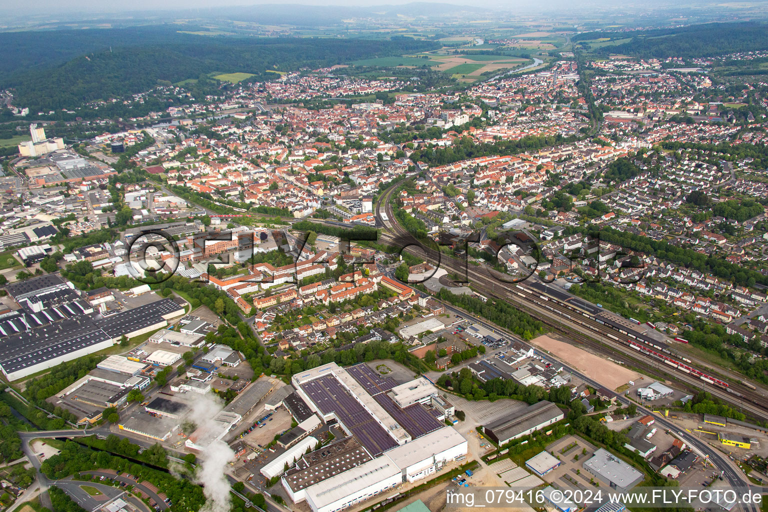 Hameln in the state Lower Saxony, Germany