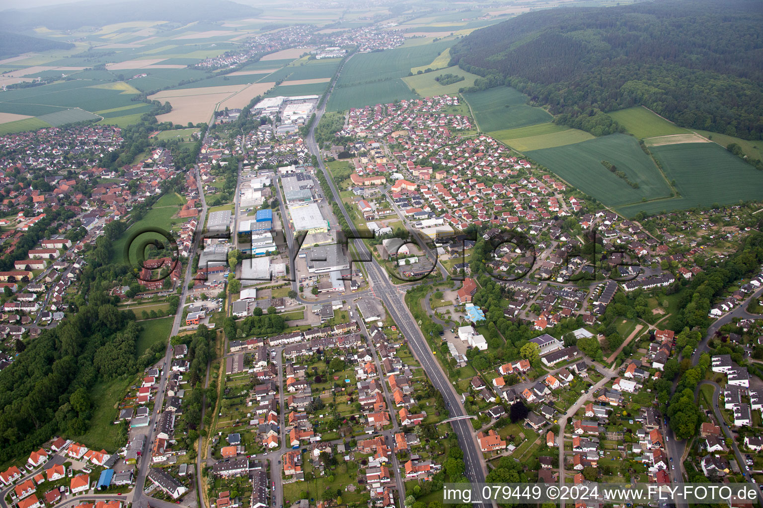 District Wangelist in Hameln in the state Lower Saxony, Germany