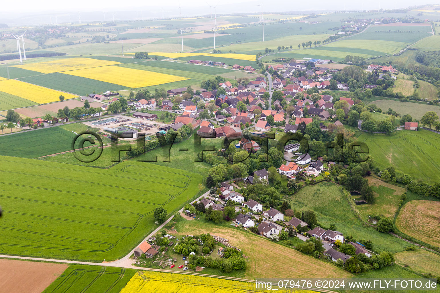 District Lichtenhagen in Ottenstein in the state Lower Saxony, Germany