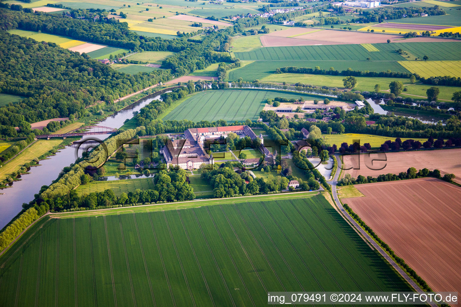 Monastery in Höxter in the state North Rhine-Westphalia, Germany