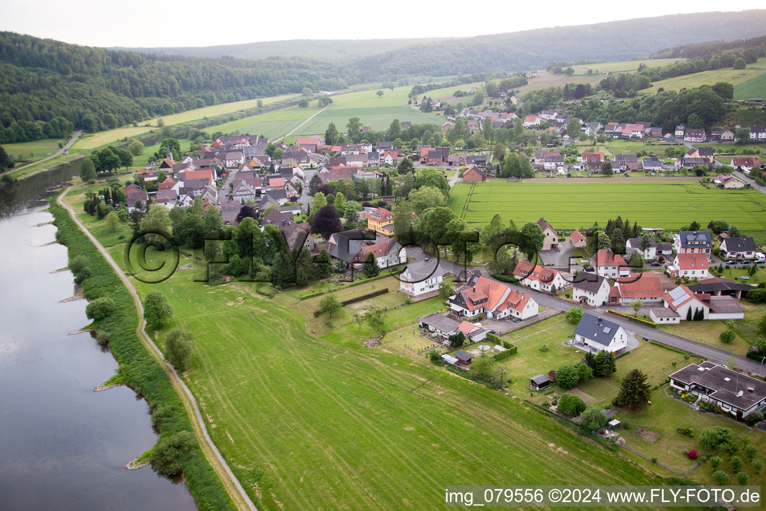 District Wahmbeck in Bodenfelde in the state Lower Saxony, Germany