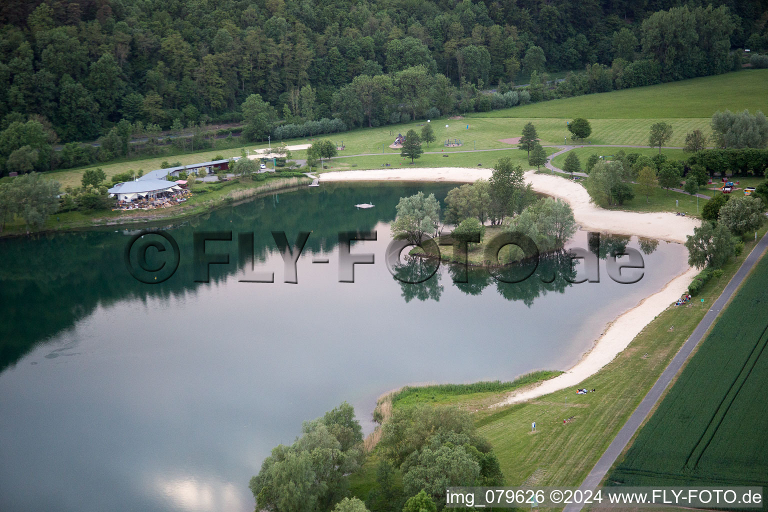 Godelheim in Höxter in the state North Rhine-Westphalia, Germany out of the air