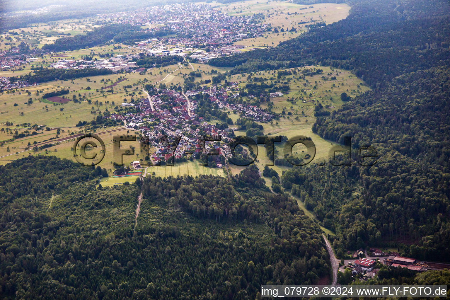 District Langenalb in Straubenhardt in the state Baden-Wuerttemberg, Germany