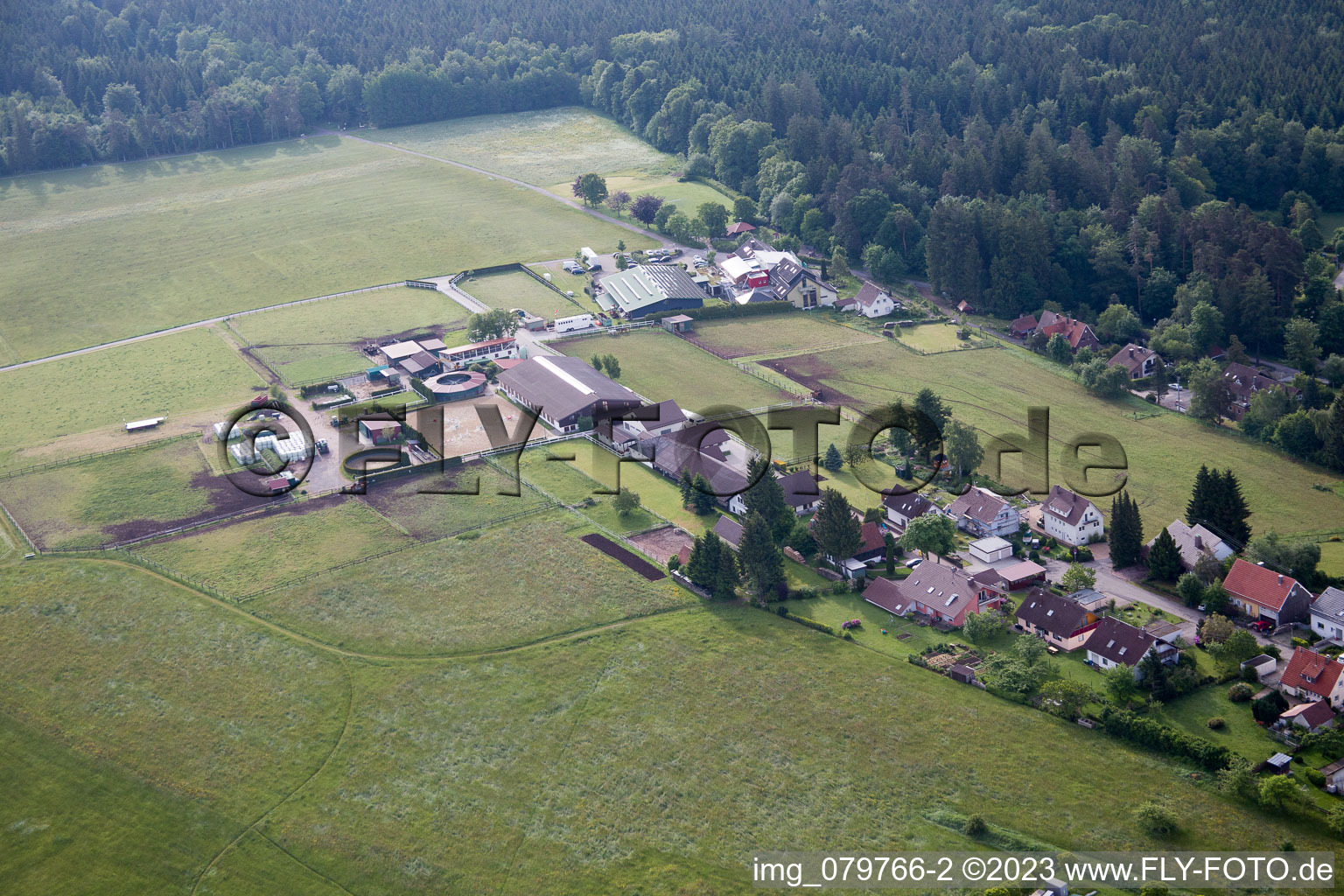Dobel in the state Baden-Wuerttemberg, Germany seen from a drone