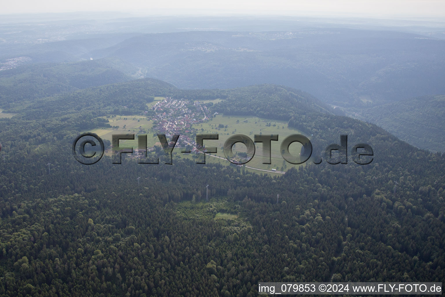 Dennach in the state Baden-Wuerttemberg, Germany