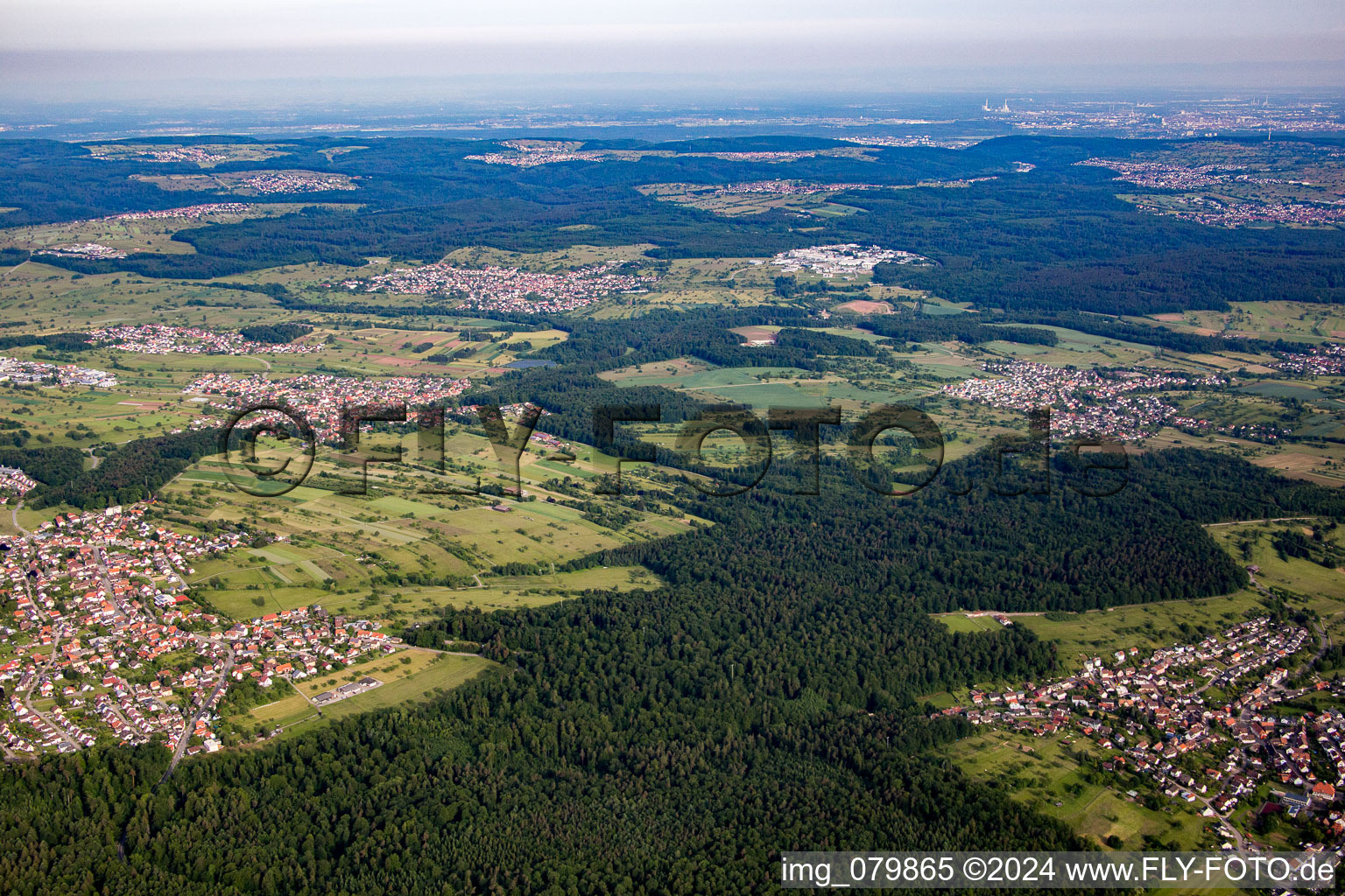 District Feldrennach in Straubenhardt in the state Baden-Wuerttemberg, Germany