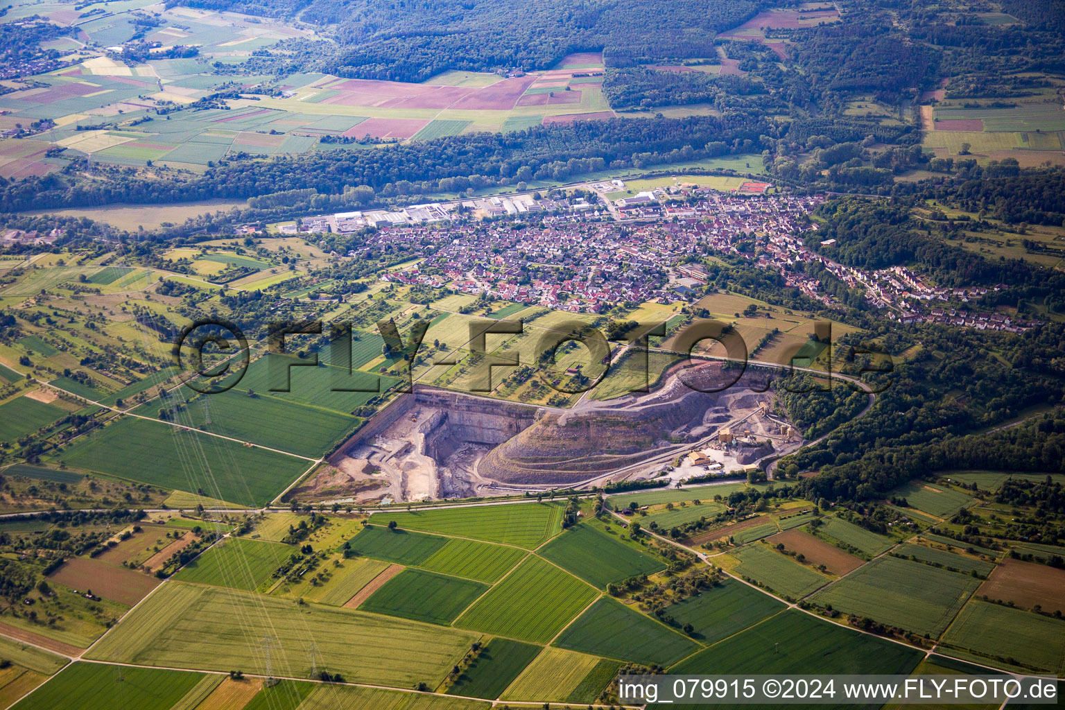 Enzberg in the state Baden-Wuerttemberg, Germany