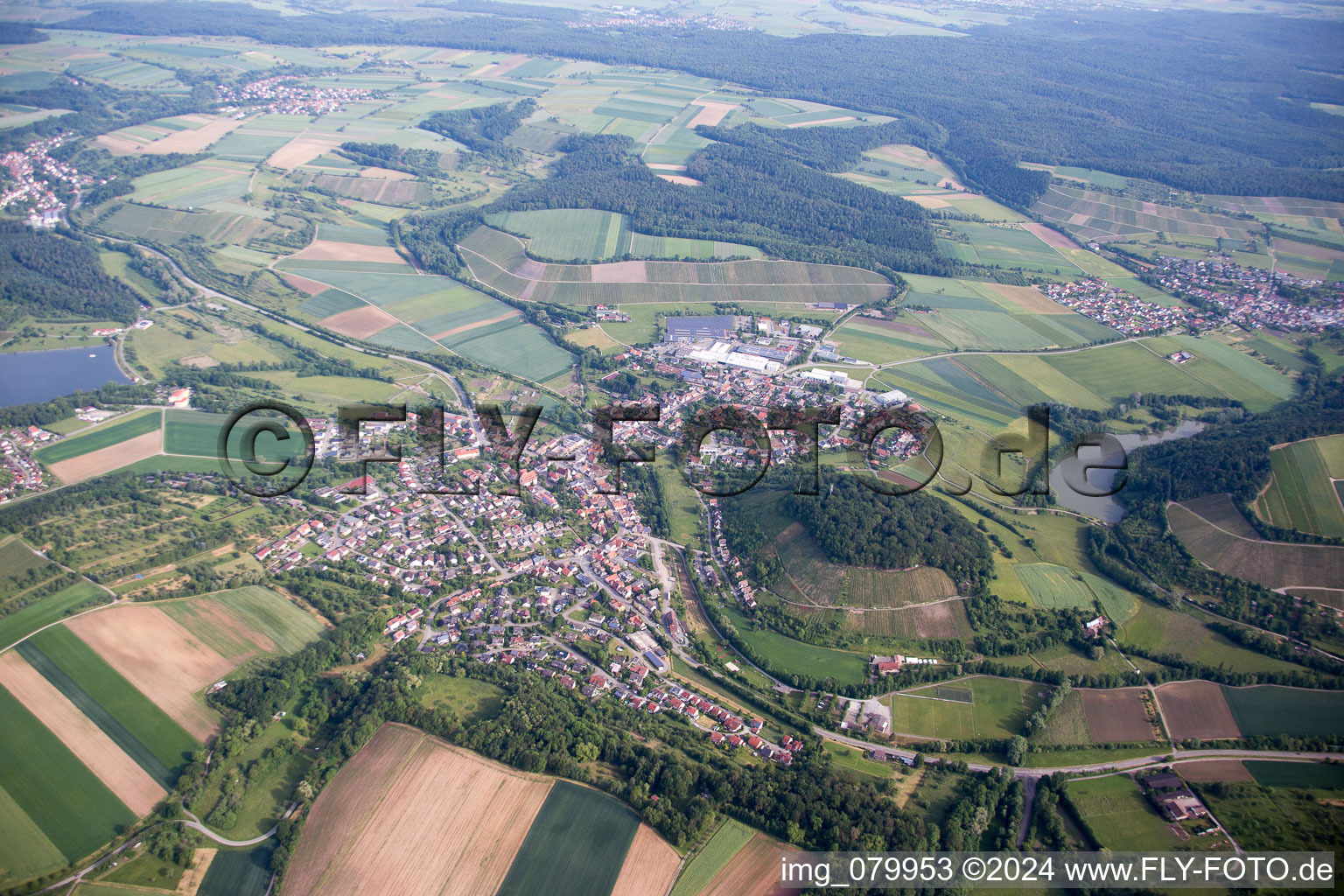 Zaberfeld in the state Baden-Wuerttemberg, Germany