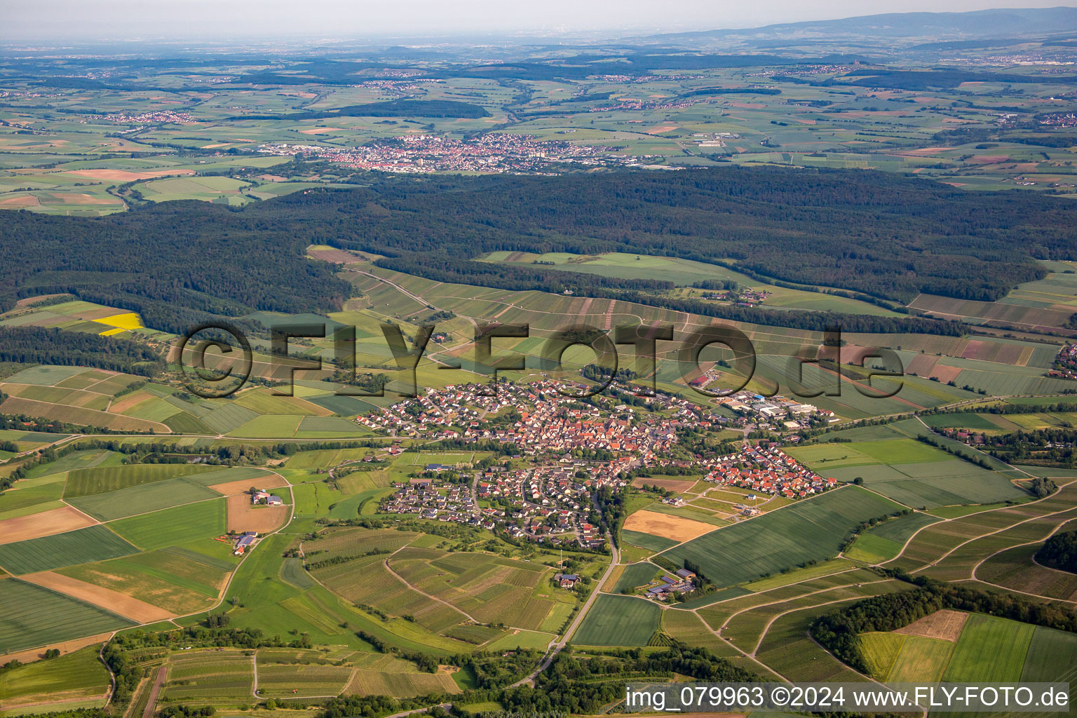 District Kleingartach in Eppingen in the state Baden-Wuerttemberg, Germany