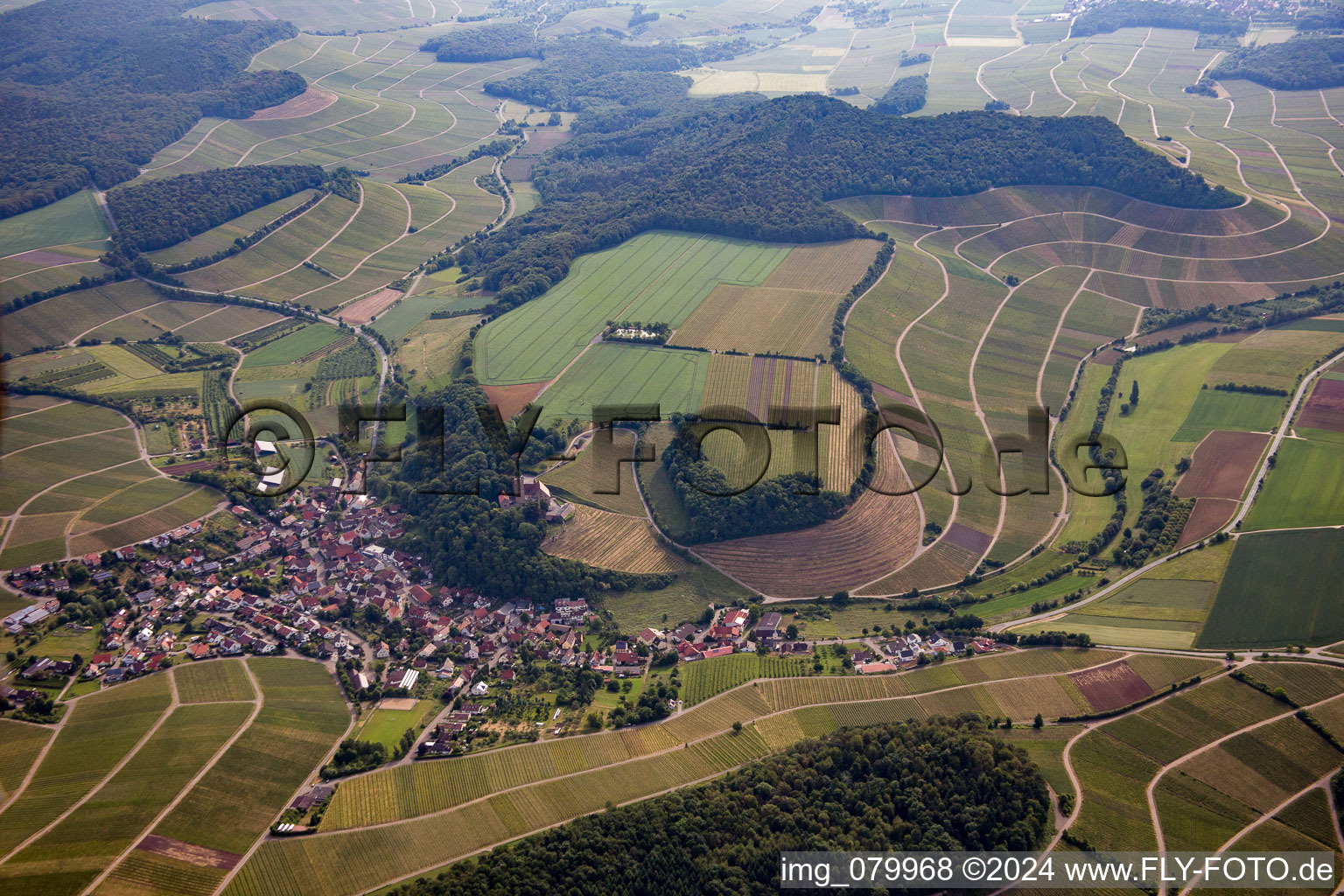 District Haberschlacht in Brackenheim in the state Baden-Wuerttemberg, Germany