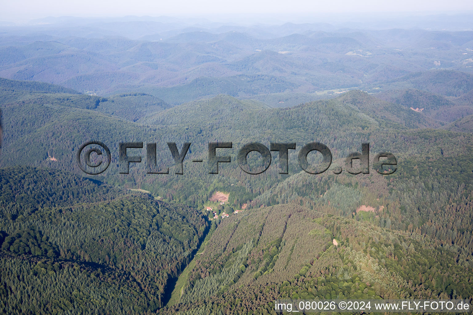 Böllenborn in the state Rhineland-Palatinate, Germany out of the air