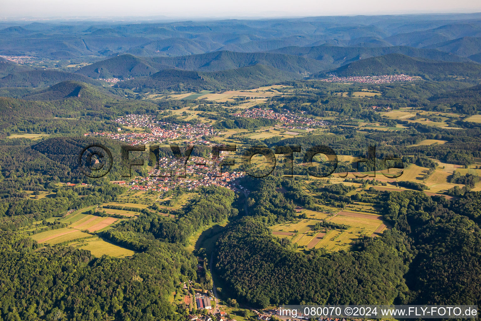 District Stein in Gossersweiler-Stein in the state Rhineland-Palatinate, Germany