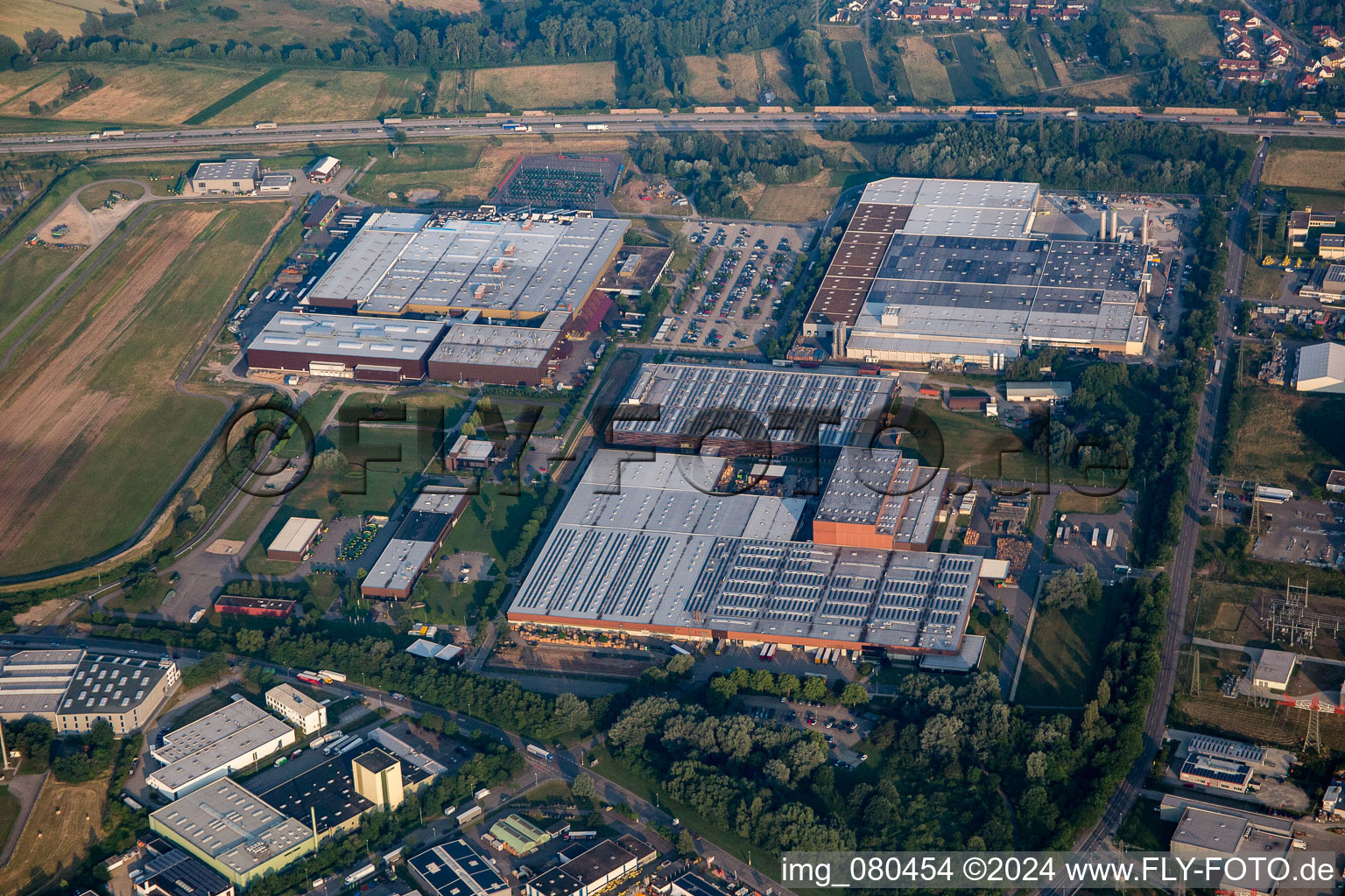 John Deere Training Center in Bruchsal in the state Baden-Wuerttemberg, Germany