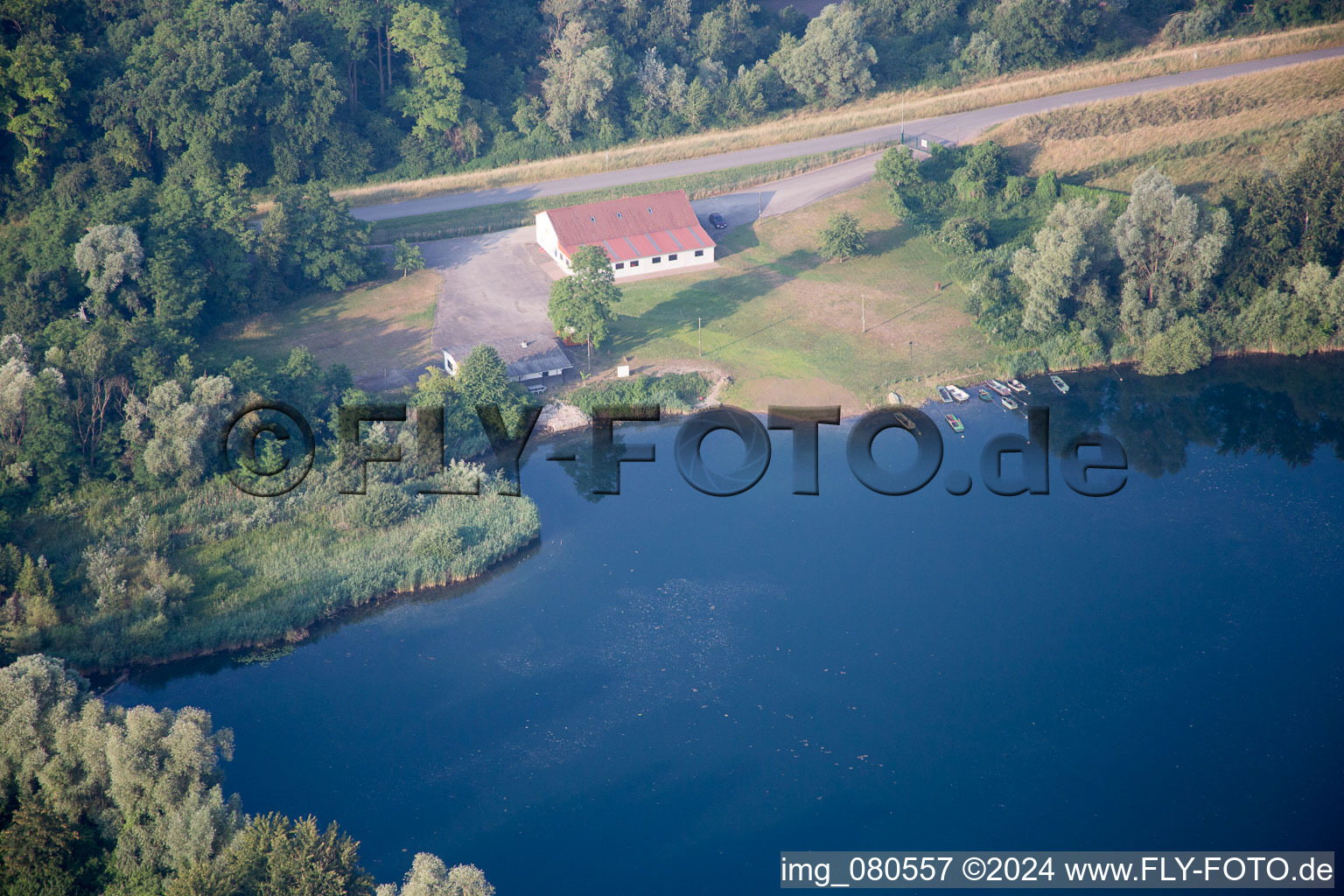 Fishing club Lingenfeld in Lingenfeld in the state Rhineland-Palatinate, Germany