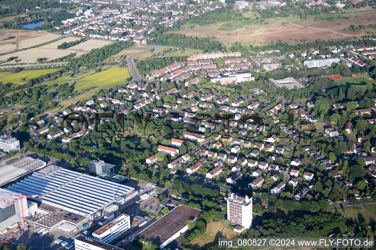 L'Oreal new building in the district Neureut in Karlsruhe in the state Baden-Wuerttemberg, Germany