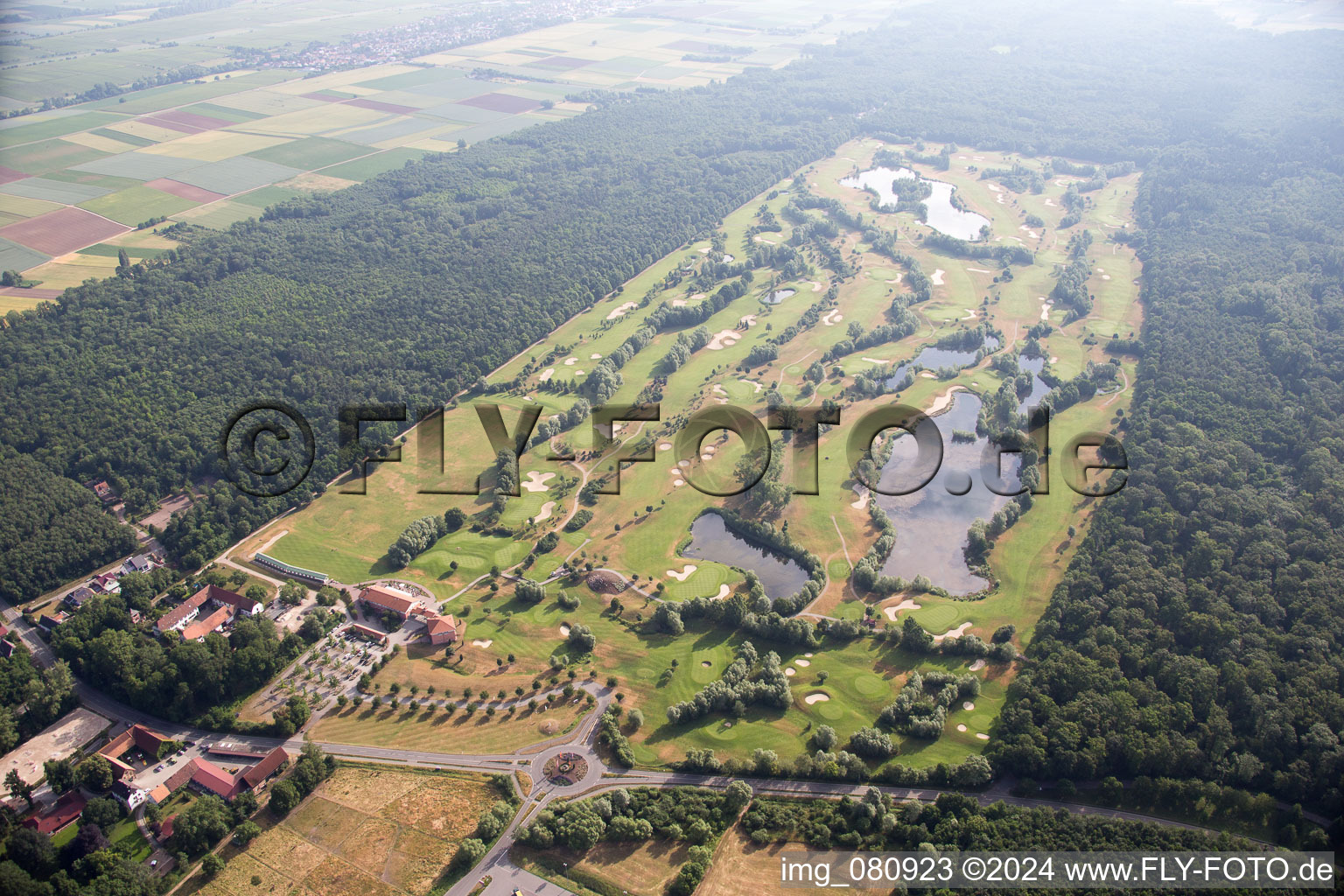 Golf Club Dreihof in Essingen in the state Rhineland-Palatinate, Germany