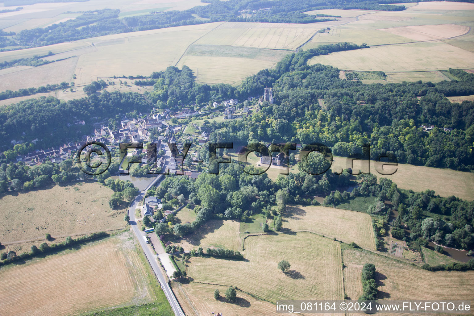 Lavardin in the state Loir et Cher, France