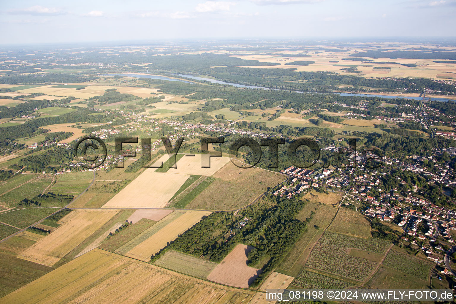 Onzain in the state Loir et Cher, France