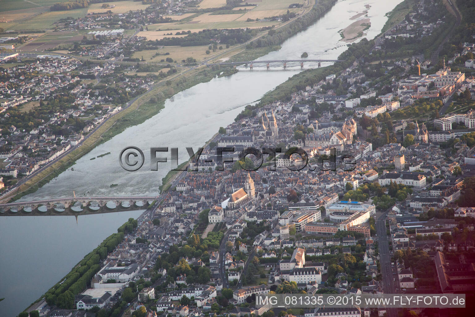 Blois in the state Loir et Cher, France