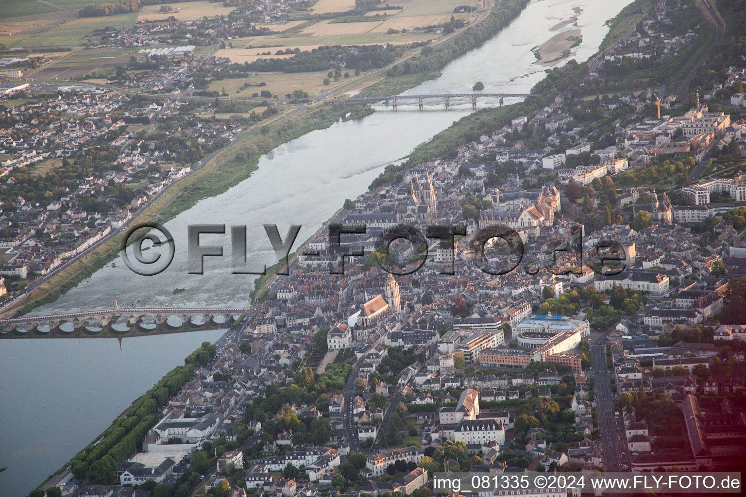 Blois in the state Loir et Cher, France